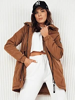 Dámská bunda parka HENRY camel FashionStreet TY4105