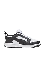Dětské boty Rebound Lo Mid white and black 01 model 21396401 - Puma