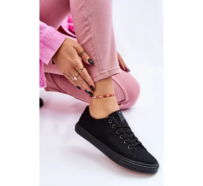 Dámské klasické tenisky Černé Eleya Dámské klasické tenisky Černé Eleya