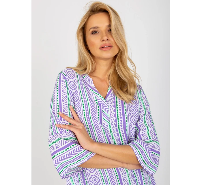 Dámská halenka D73771M11062C fialová - FPrice