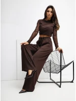 Tepláky RV DR A1061.80 tmavě hnědé Tepláky RV DR A1061.80 tmavě hnědé