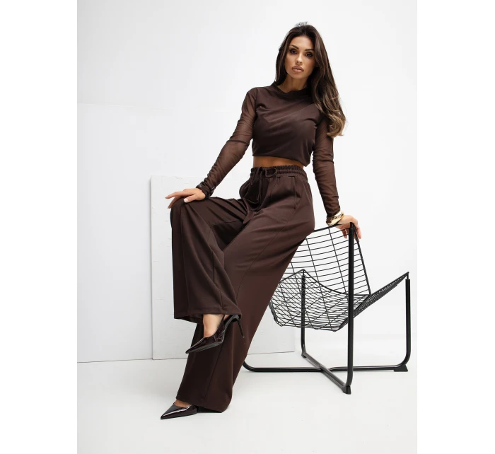 Tepláky RV DR A1061.80 tmavě hnědé Tepláky RV DR A1061.80 tmavě hnědé