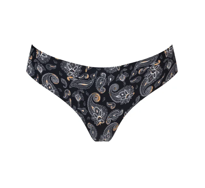 Kalhotky Paisley Brasil Black - Julimex Kalhotky Paisley Brasil Black - Julimex