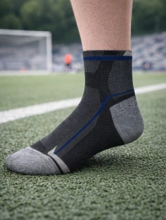 SPORTIVE - Pánské vzorované ponožky Ag+ U941n4