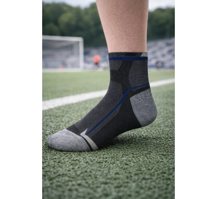 SPORTIVE - Pánské vzorované ponožky Ag+ U941n4