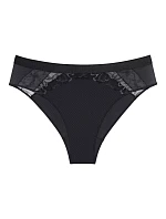 Dámské kalhotky Wild Azalea Florale Tai - BLACK - černé 0004 - TRIUMPH