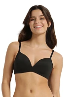 Dámská podprsenka bez kostic DIM INVISIBLE WIRELESS PADDED BRA - DIM - černá