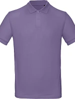 B&C Inspire Polo /men_° Pánské piqué polo z bio bavlny 01.0430 millennial lilac