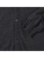 Pánský pletený cardigan s výstřihem do V 11. black model 22476185 - Russell Athletic Pánský pletený cardigan s výstřihem do V 11. black model 22476185 - Russell Athletic