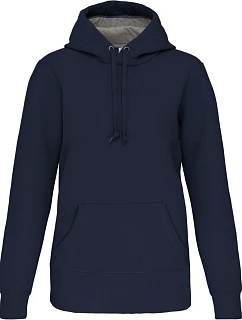 Kariban K 443 Mikina s kapucí z těžké bavlny 20.K443 navy