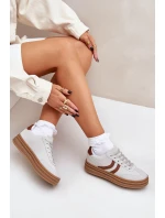 Stylové tenisky na platformě šedé model 21682892 - Boto Stylové tenisky na platformě šedé model 21682892 - Boto