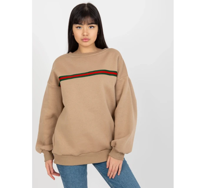 Dámská mikina EM BL 760.01 tmavě lila - FPrice