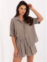 Komplet TW KMPL BI model 21204692 ciemny bezowy - FPrice Komplet TW KMPL BI model 21204692 ciemny bezowy - FPrice