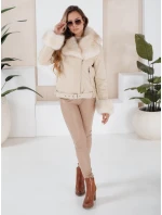 béžová dámská bunda ramones model 21991666 - FashionStreet