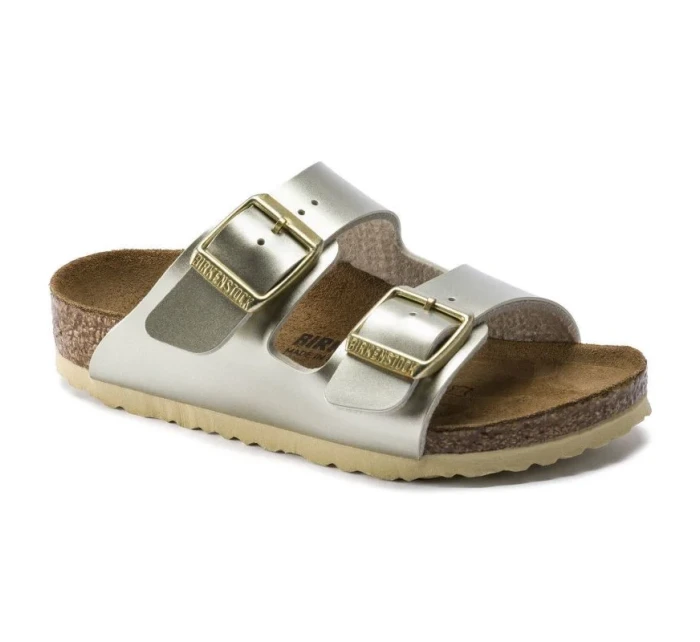 Dívčí žabky Arizona Kids Metallic Gold model 20701427 - Birkenstock Dívčí žabky Arizona Kids Metallic Gold model 20701427 - Birkenstock