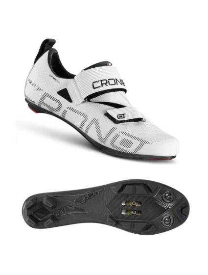 Triatlonové boty CRONO CT-1-20 white 45 composite