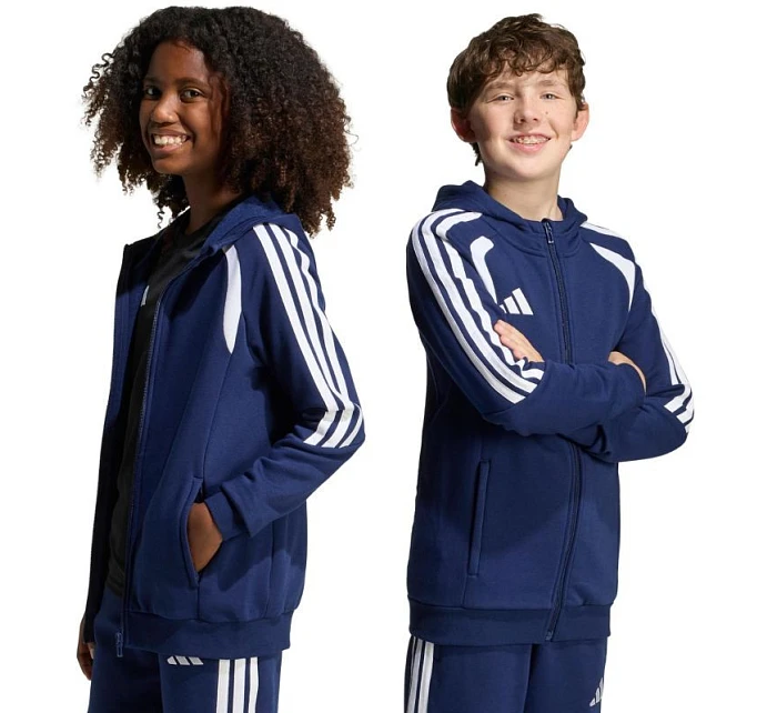 Dětská mikina Tiro 26 League Sweat Full Zip Hoodie navy blue model 22060314 - ADIDAS