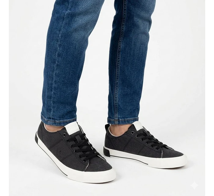 Pánské černé textilní tenisky Big Star TT174292 Pánské černé textilní tenisky Big Star TT174292