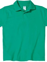 B&C Safran /kids Dětské piqué polo 01.0486 pacific green