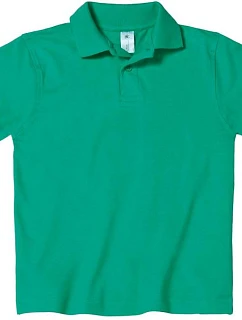 B&C /kids Dětské piqué polo  green model 22484937