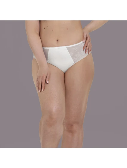 Rosemary kalhotky vyšší+ 1385 white - RosaFaia