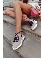 Dámská sportovní obuv nazouvací béžove model 21591032 - Boto
