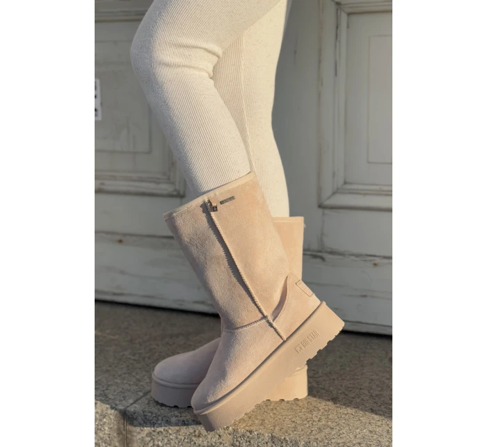 Vysoké Sněhule Na Platformě Big Star model 21679168 Světle Béžové - Big Star Shoes