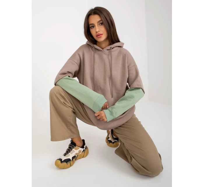 Mikina RV BL 8232.27X tmavě lila