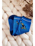 Dětské bavlněné ponožky se vzory 5-balení vícebarevné