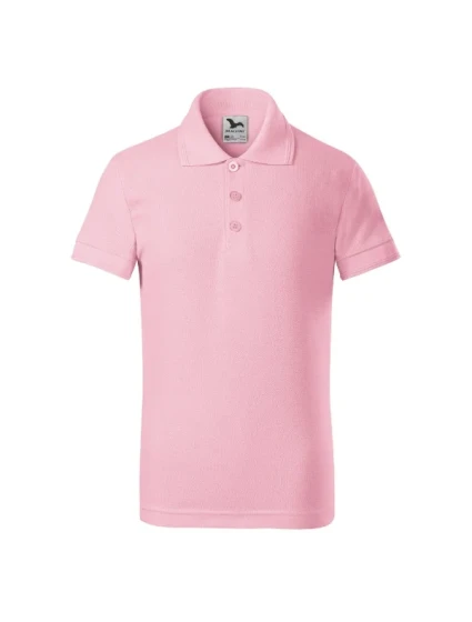 Pique Polo polokošile dětská růžová