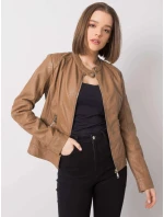 Dámská krátká bunda NM DE KR HX 2838.95P Hnědá velbloud - FPrice