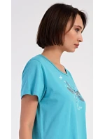 Dámské domácí šaty s krátkým rukávem model 21202723 - Vienetta