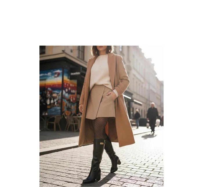 Kozačky na podpatku model 221036 Solea Kozačky na podpatku model 221036 Solea