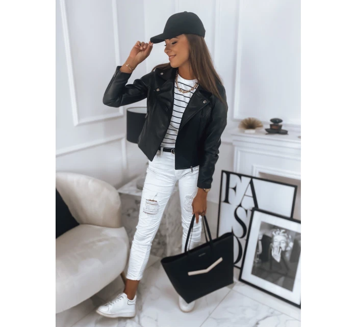 Dámská bunda TRISH černá FashionStreet TY2877 Dámská bunda TRISH černá FashionStreet TY2877