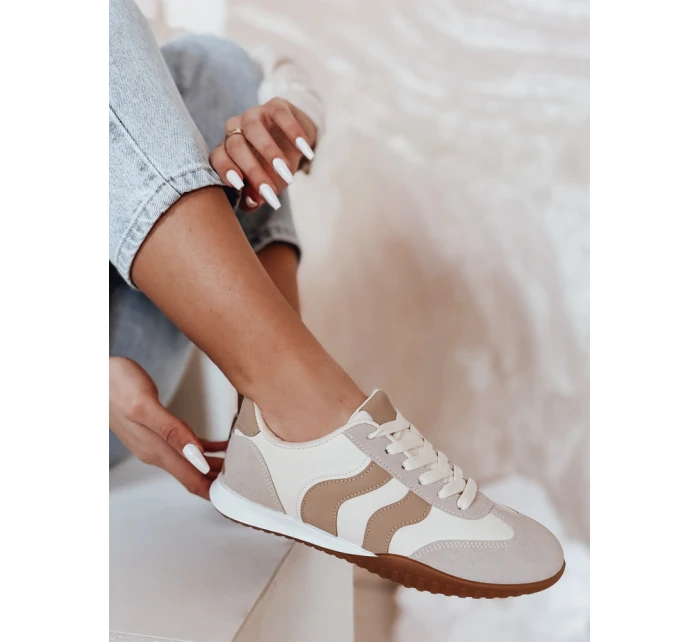 Dámské béžové boty Dstreet ZY0781 Dámské béžové boty Dstreet ZY0781