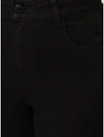 Jeansy damskie mom fit z wysokim stanem czarne FashionStreet UY3243 Jeansy damskie mom fit z wysokim stanem czarne FashionStreet UY3243