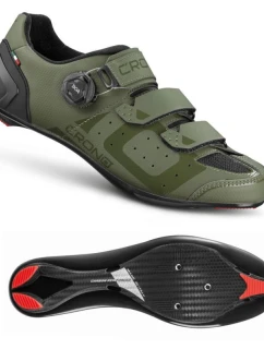 buty szosowe model 21845135 zielone 43 kompozyt - Crono