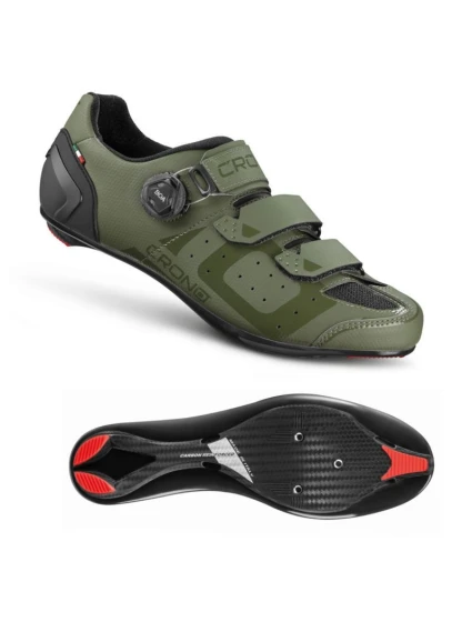 buty szosowe model 21845135 zielone 43 kompozyt - Crono