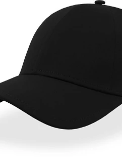Atlantis Headwear Bond-S 6 panelová polyesterová elastická kšiltovka 33.0229 black