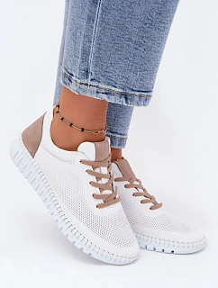 Kožené dámské sportovní polobotky model 22220820 - Artiker