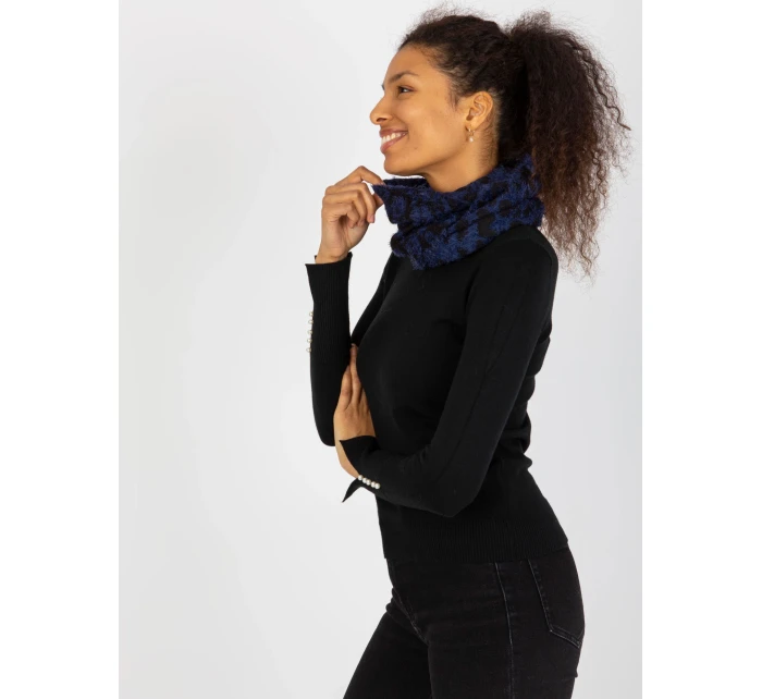 Tunelová šála AT KM ENEC model 17892670 tmavě modrá - FPrice Tunelová šála AT KM ENEC model 17892670 tmavě modrá - FPrice