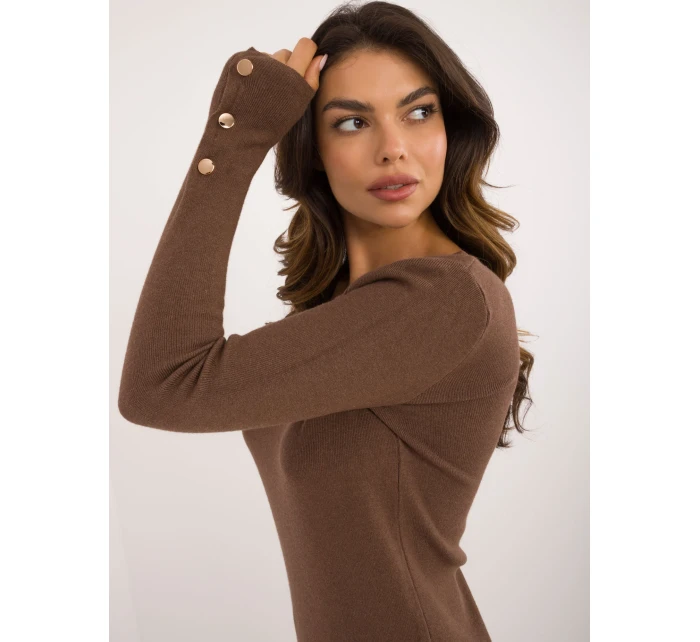 Jumper AT SW 2334.49 hnědý Jumper AT SW 2334.49 hnědý