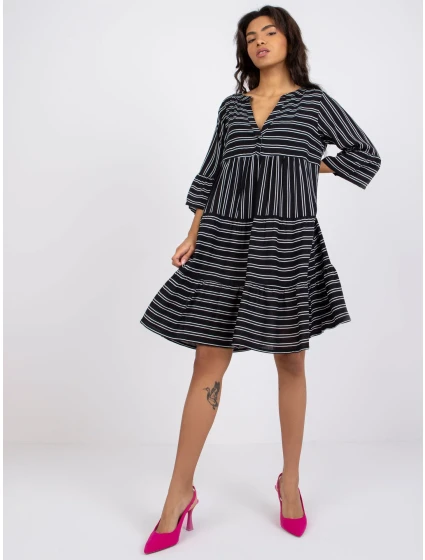 Šaty D73771M30214C černobílé Šaty D73771M30214C černobílé