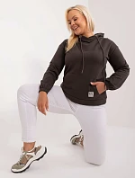 Mikina RV BL 8655 1.13X tmavá khaki