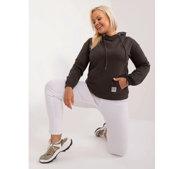 Bluza RV BL ciemny khaki model 20188707 - FPrice Bluza RV BL ciemny khaki model 20188707 - FPrice