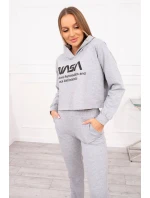 Šedá sada s potiskem Šedá sada s potiskem