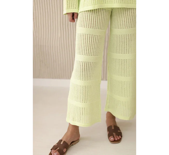 Prolamovaná sada Rayon pistácie