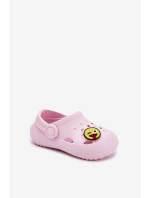 Dětské Pěnové Pantofle S Potiskem Růžové LEMIGOSE 880 Dětské Pěnové Pantofle S Potiskem Růžové LEMIGOSE 880