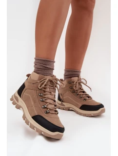 Dámské Trekingové Boty Big Star SS274095 Béžové