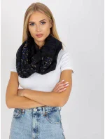 Dámská tunelová šála AT KM S 6221 černá